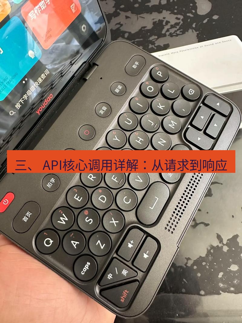 有道词典 三、 API核心调用详解：从请求到响应