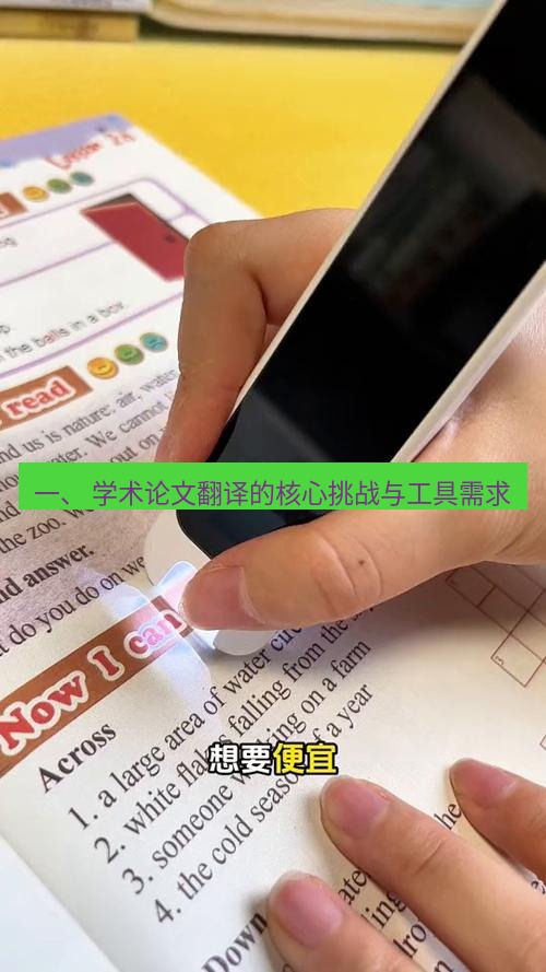 有道词典 一、 学术论文翻译的核心挑战与工具需求
