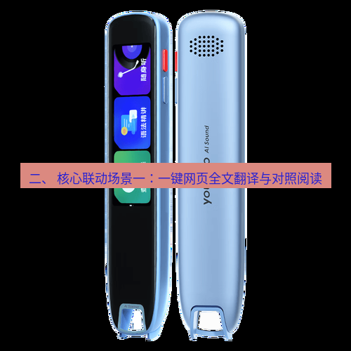 有道词典 二、 核心联动场景一：一键网页全文翻译与对照阅读