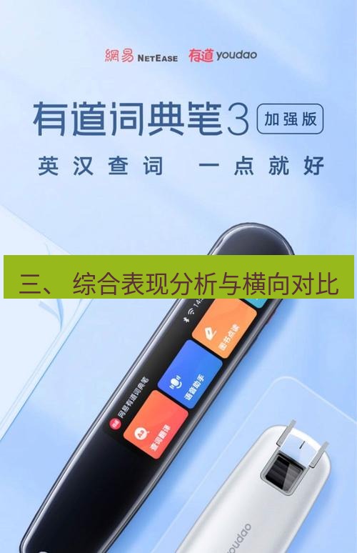 有道词典 三、 综合表现分析与横向对比