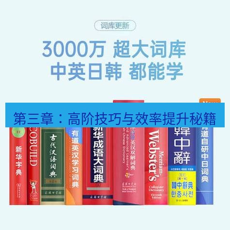 有道词典 第三章：高阶技巧与效率提升秘籍