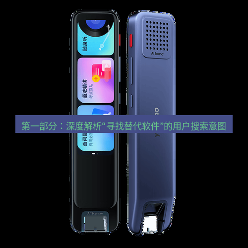 有道词典 第一部分：深度解析“寻找替代软件”的用户搜索意图
