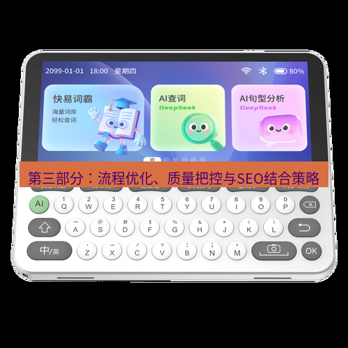 有道词典 第三部分：流程优化、质量把控与SEO结合策略