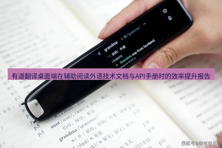 有道词典 有道翻译桌面端在辅助阅读外语技术文档与API手册时的效率提升报告