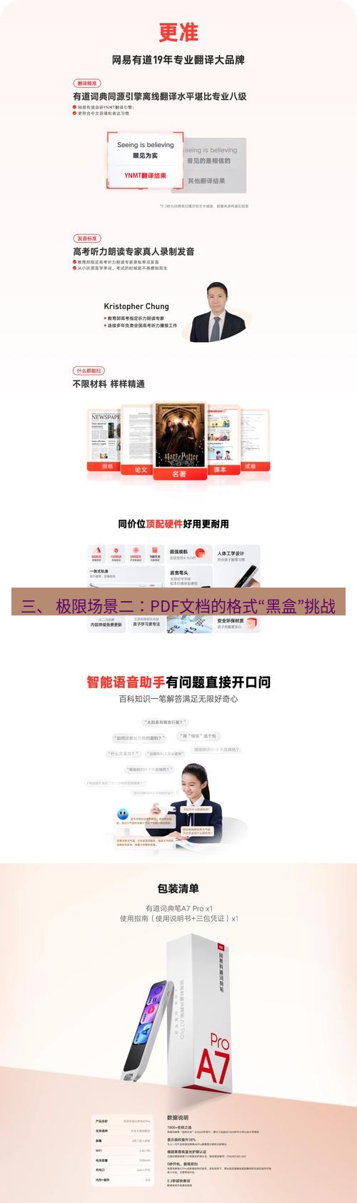 有道词典 三、 极限场景二：PDF文档的格式“黑盒”挑战