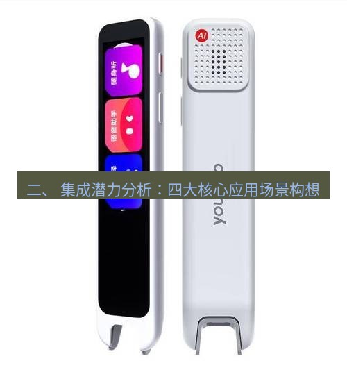 有道词典 二、 集成潜力分析：四大核心应用场景构想